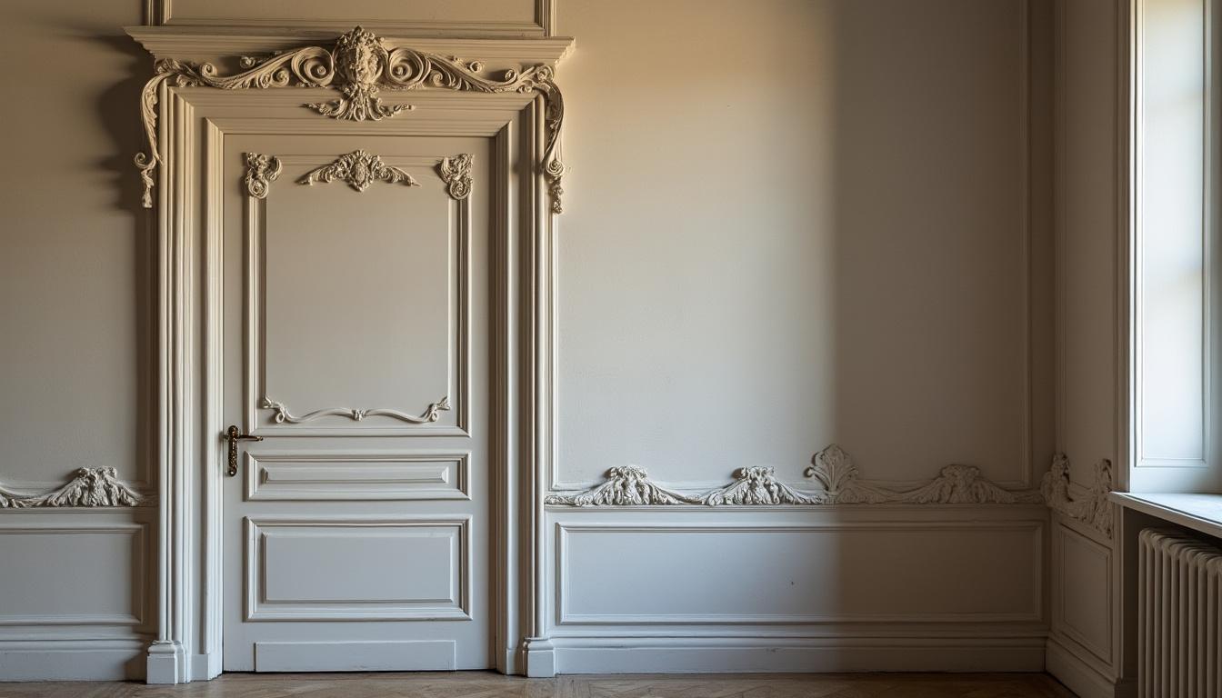Illustration: Définitions précises des moulures et des corniches en décoration intérieure