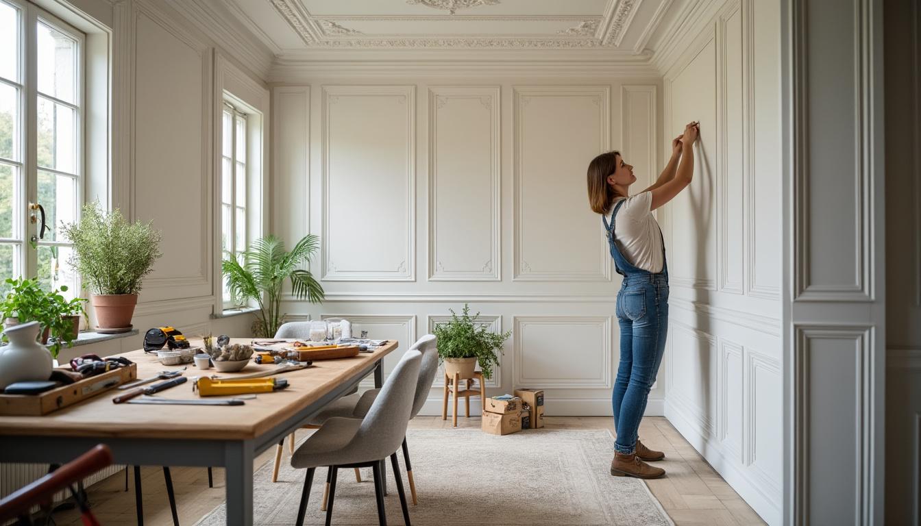 Illustration: Définition des moulures décoratives et usages dans l’intérieur