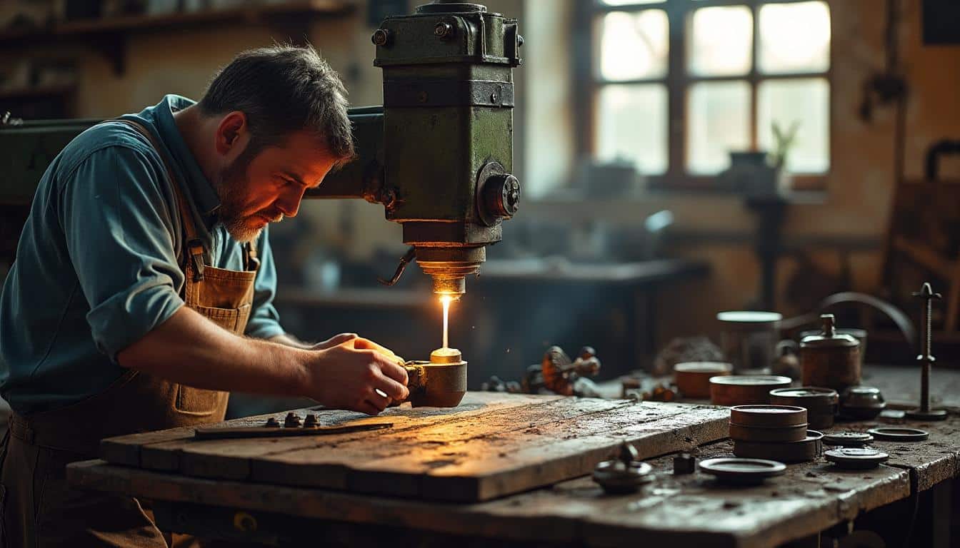 Qu'est-ce qu'une perceuse à colonne ? Fonctionnement et usages