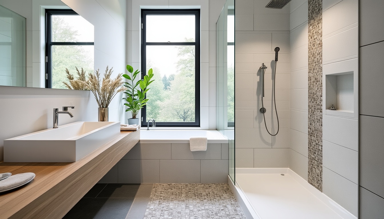 Illustration: Comparer les types de carrelage de salle de bain pour faire le bon choix