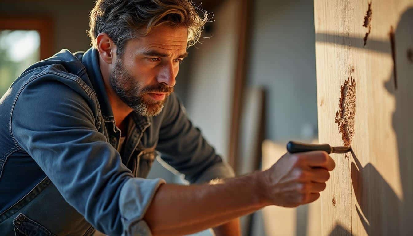 Illustration: Comprendre la découpe du plâtre sur cloison : causes et conséquences des irrégularités