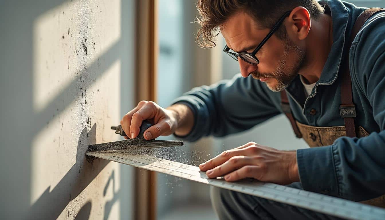 Illustration: Comprendre les enjeux de la découpe du plâtre à l’angle pour des finitions impeccables