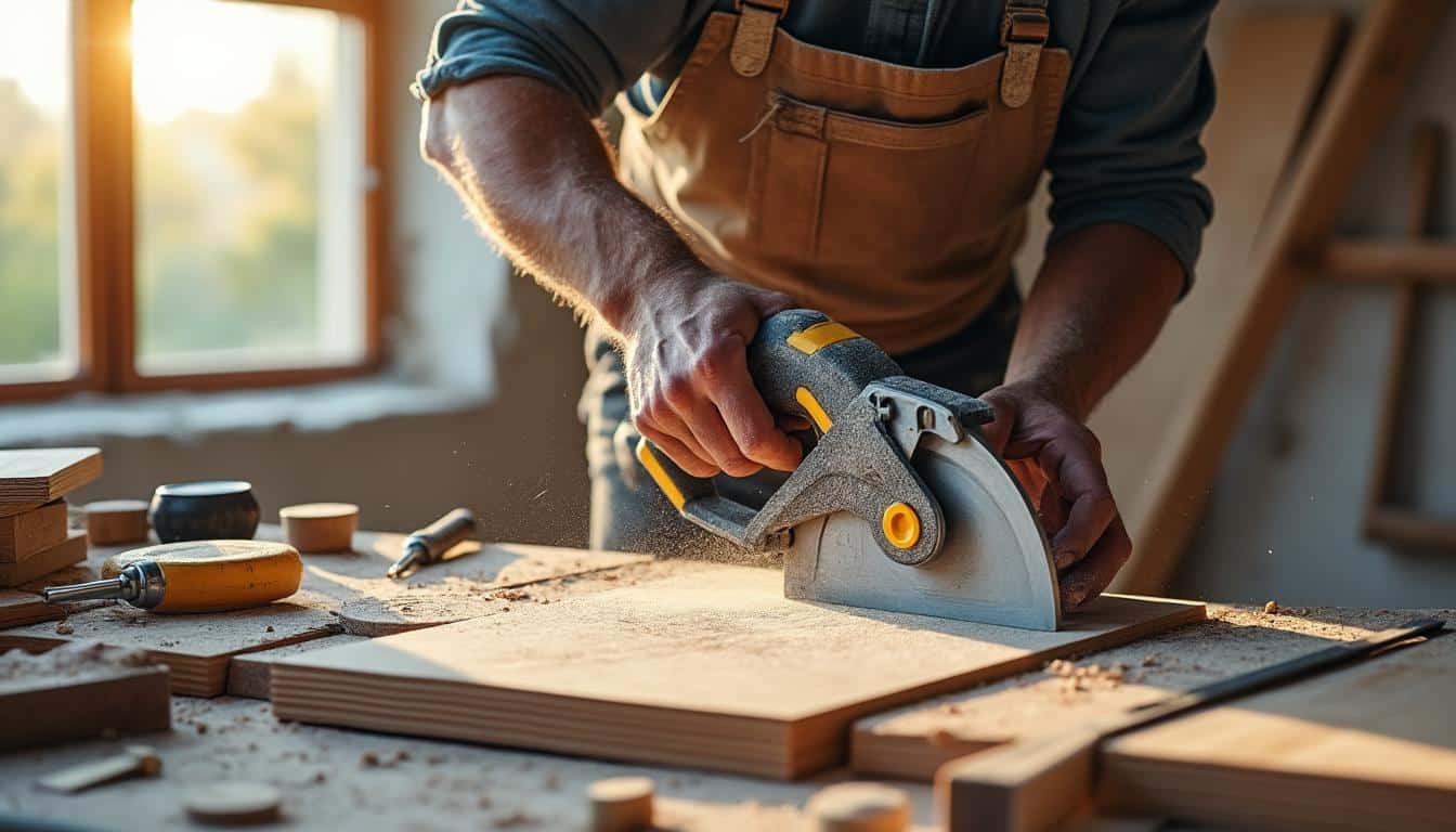 Illustration: Comprendre la découpe du plâtre à l’angle pour des finitions impeccables