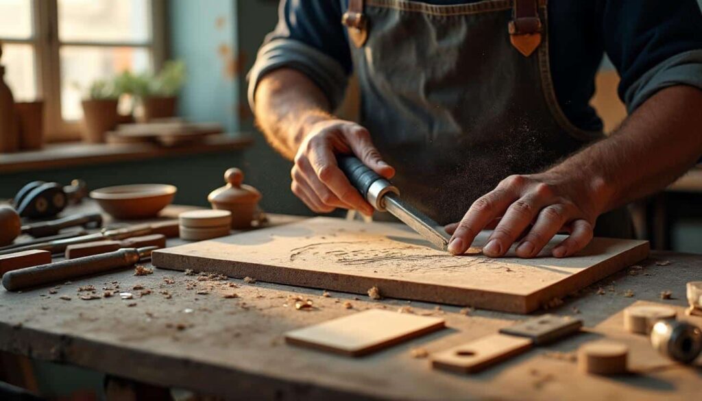 Découpe du plâtre à l’angle : réussir des finitions propres et nettes