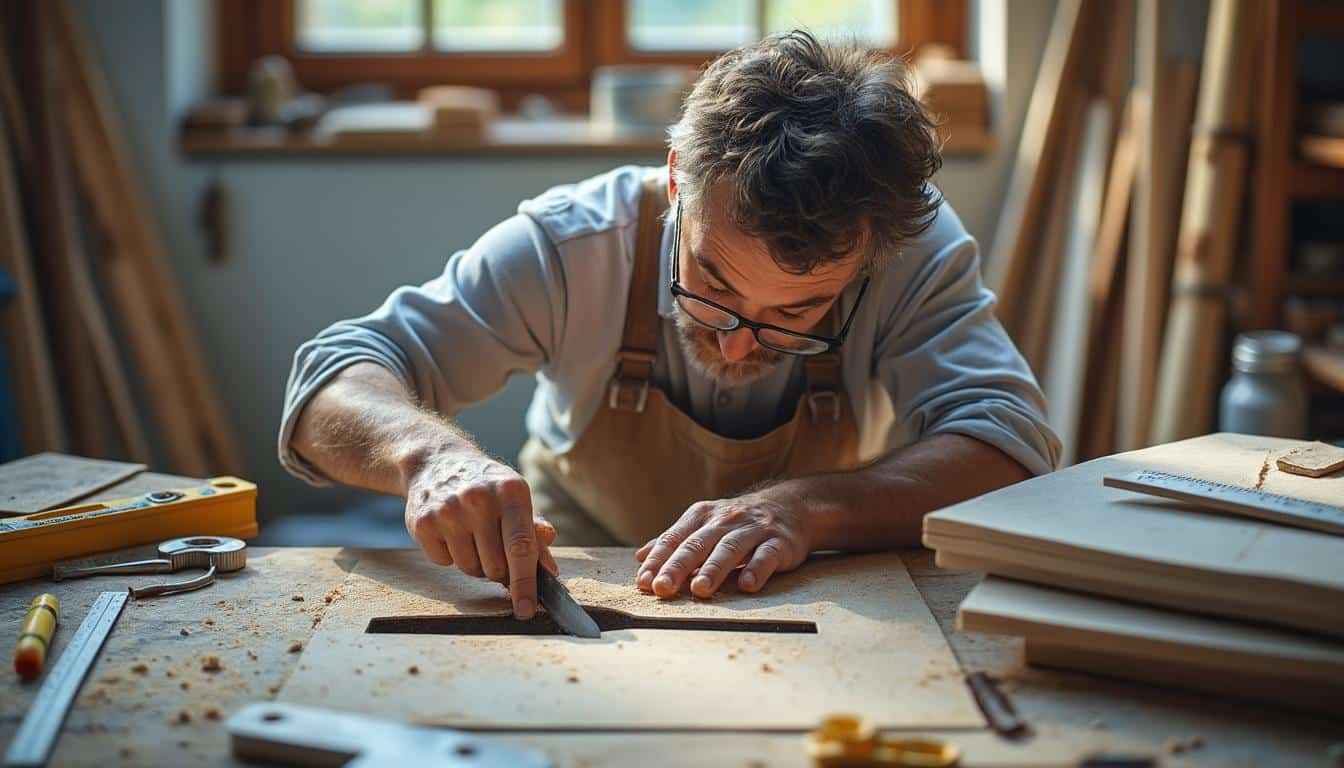 Illustration: Comprendre les enjeux d’une découpe propre dans du plâtre