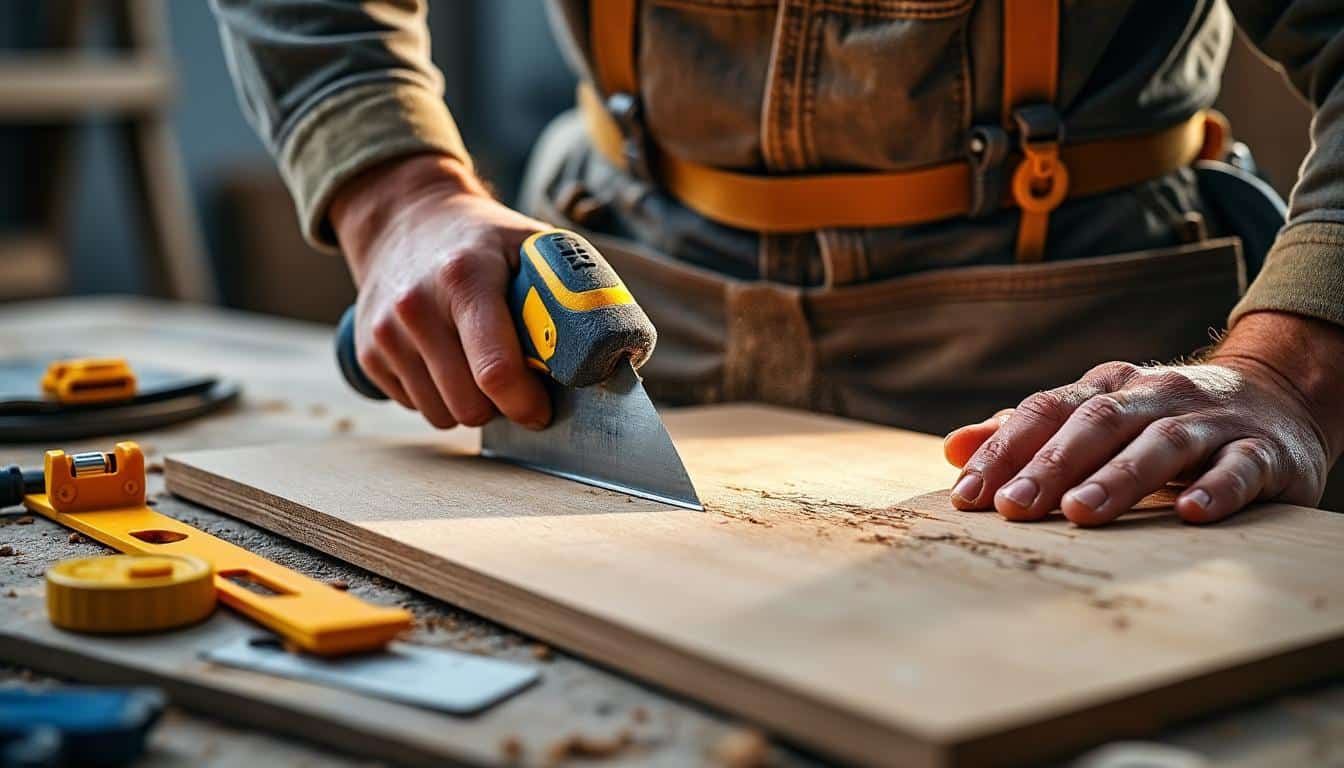 Illustration: Quels outils choisir pour une découpe propre du plâtre ?