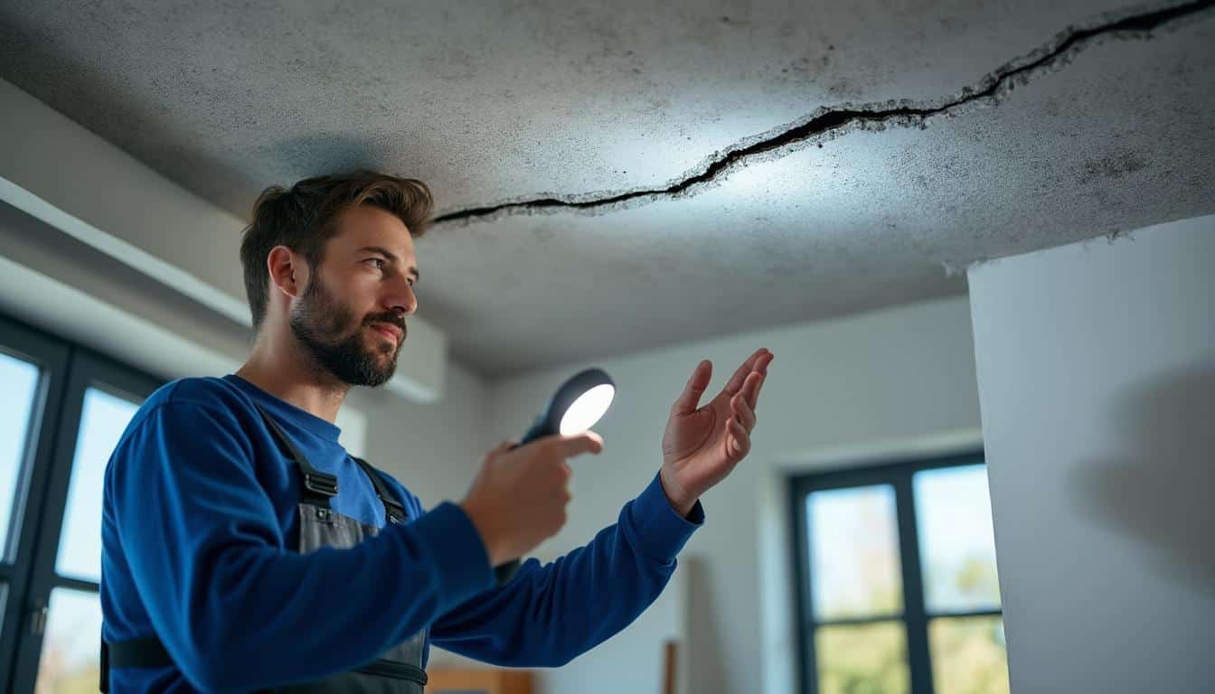 Illustration: Les étapes essentielles du diagnostic avant toute découpe du plâtre au plafond