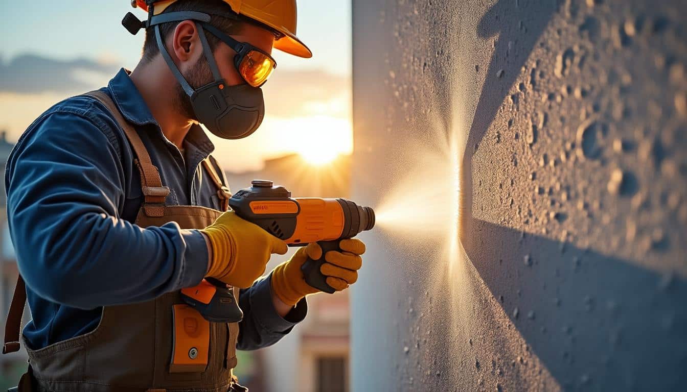 Illustration: Comprendre la découpe du plâtre pour rainure de câble en sécurité : enjeux et définitions