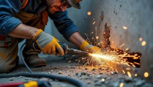 Découpe du plâtre pour rainure de câble en sécurité : guide complet