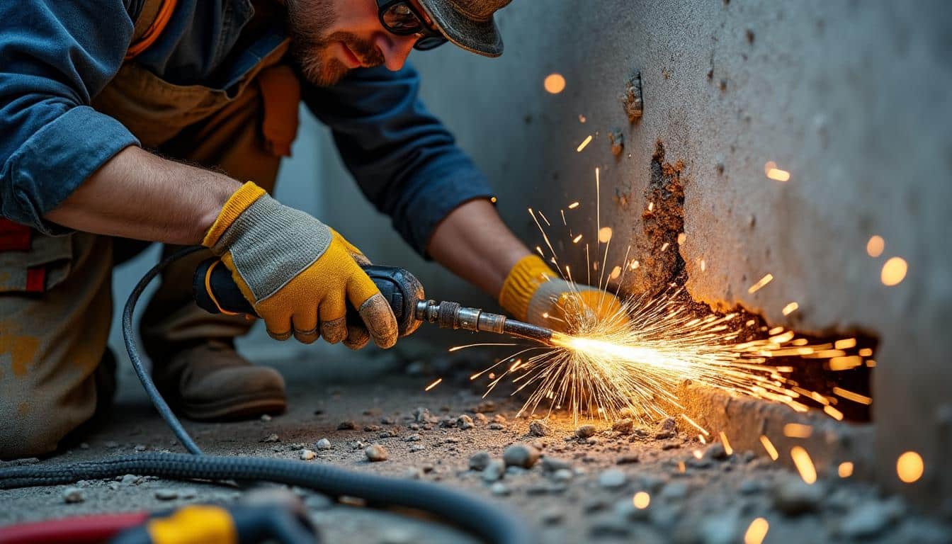 Découpe du plâtre pour rainure de câble en sécurité : guide complet