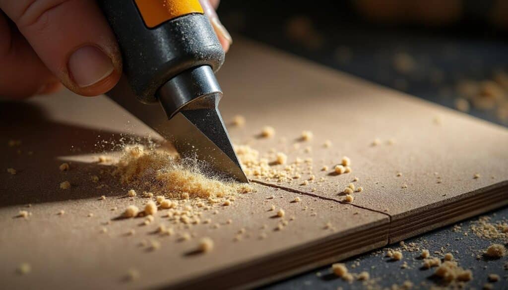 Découpe du plâtre aux rebords : techniques et prévention des fendillements