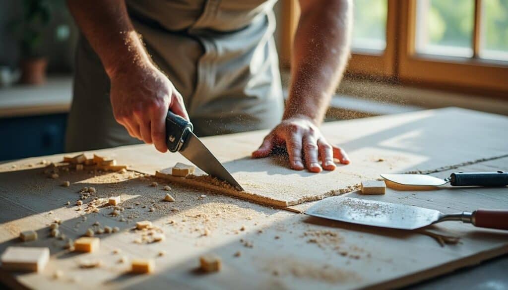 Découpe du plâtre, trou et rebouchage : astuces pour réussir