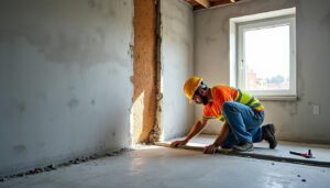 Solutions pour réduire un pont thermique sur dalle béton