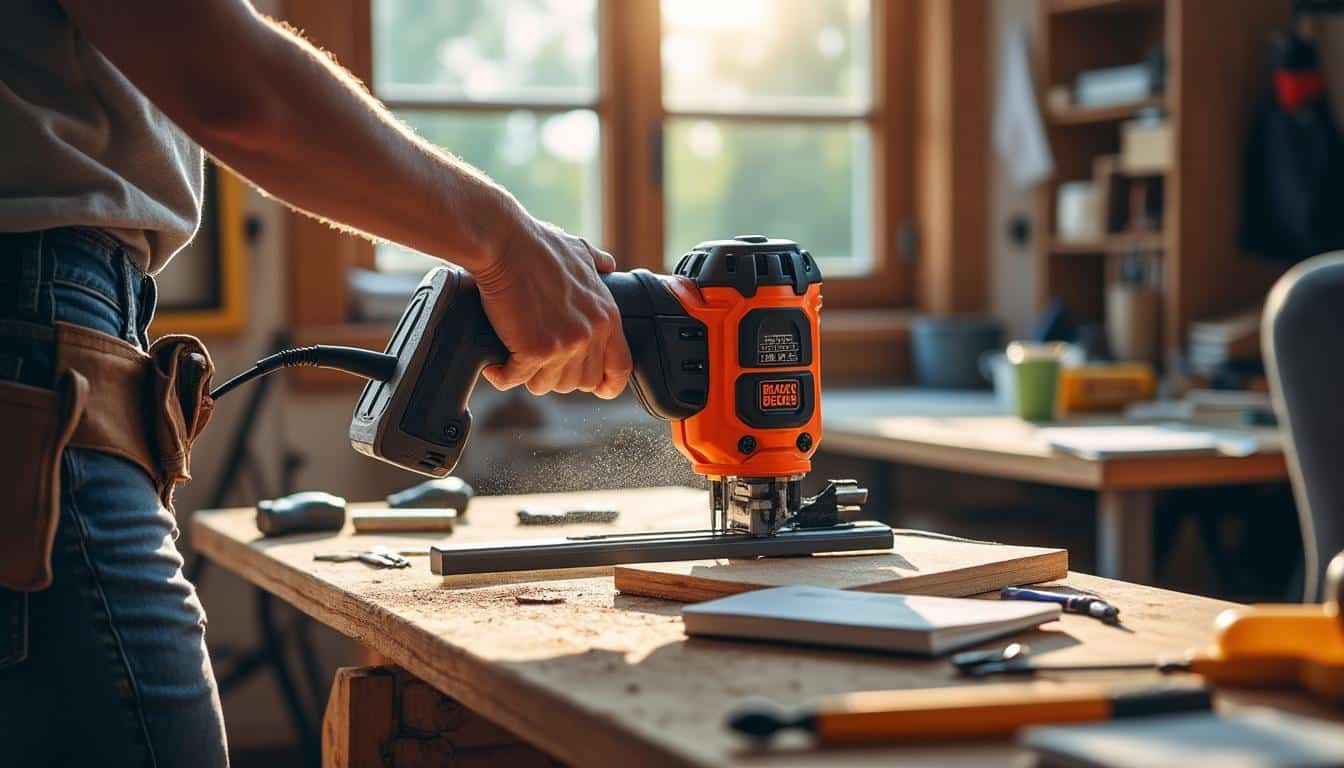 Illustration: Découvrir la scie sauteuse Black et Decker : caractéristiques et spécificités