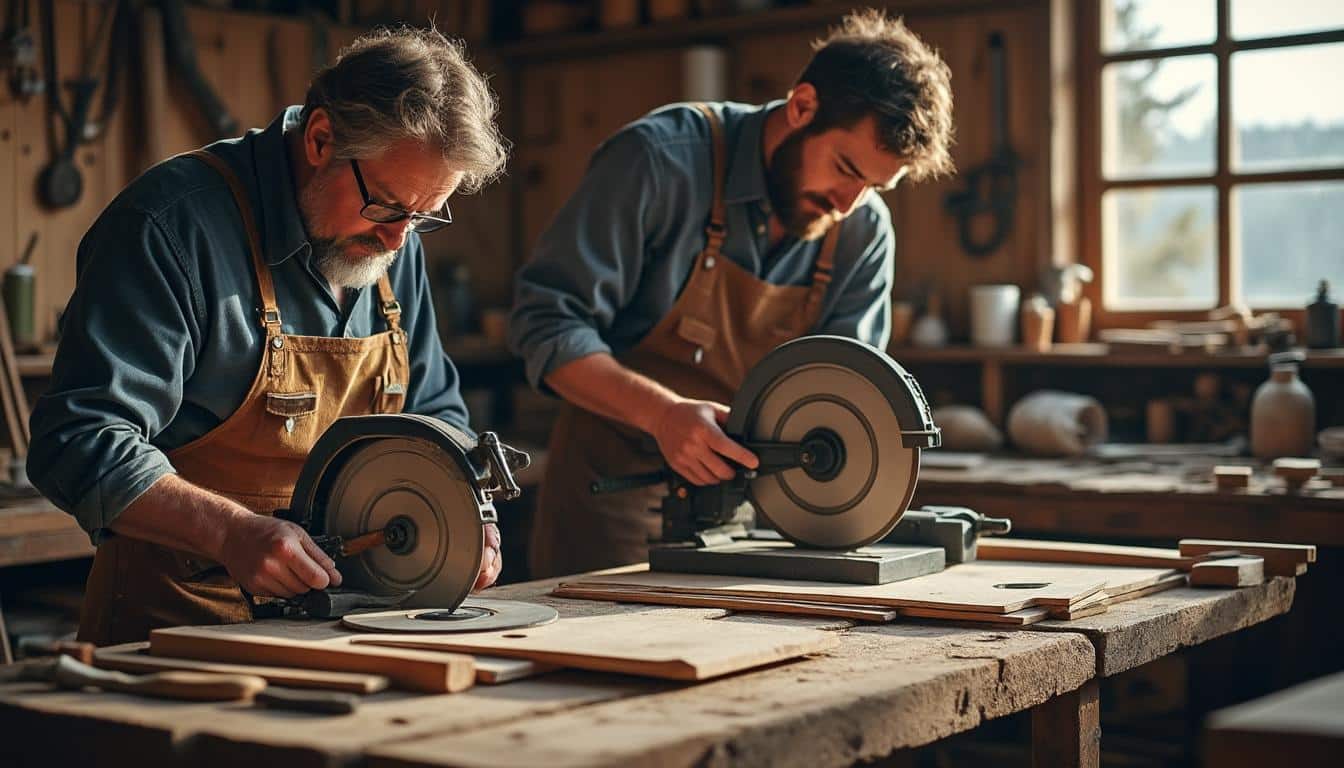 Illustration: Comprendre la conception et les spécificités des scies circulaire et plongeante