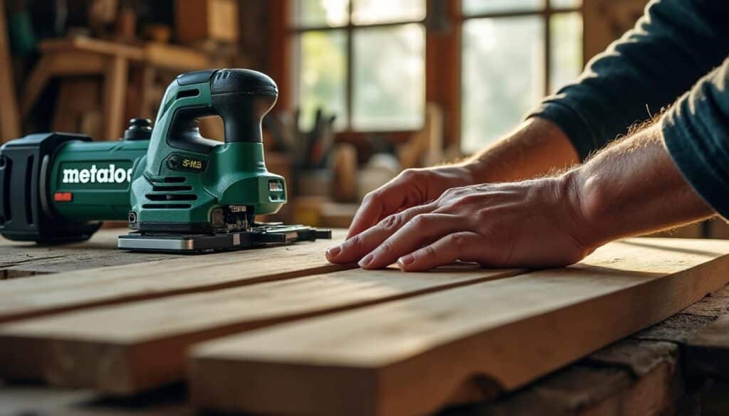 Scie à onglet radiale KGS 254 M Metabo : puissance et précision