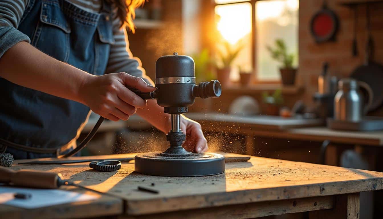 Illustration: Comprendre le principe d’une pompe adaptée à une perceuse électrique