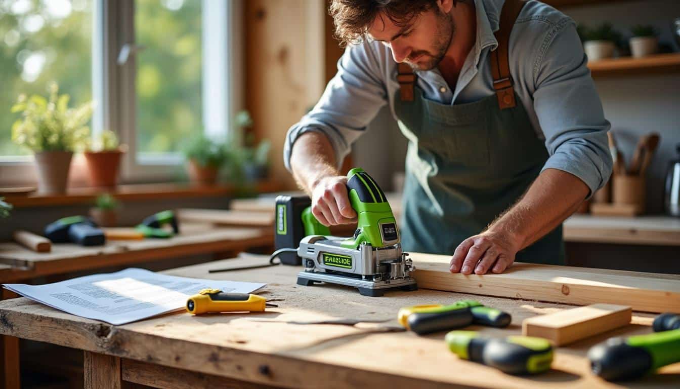 Illustration: Comprendre l’univers de la scie à chantourner Parkside vendue chez Lidl