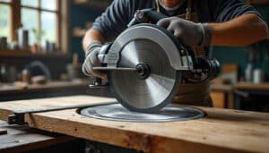 Scie circulaire avec profondeur de coupe 100 mm : guide complet