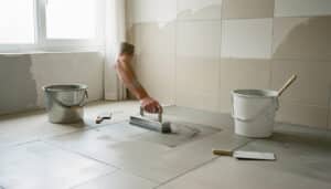 Béton ciré sur carrelage : étapes, pose et conseils