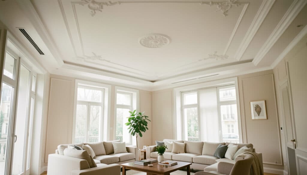Bien choisir ses corniches et moulures de plafond