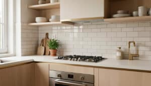 Crédence en carrelage pour la cuisine : styles et pose