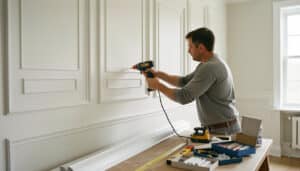 Comment faire des moulures sur un mur avec style