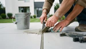 Comment faire les joints d’un carrelage extérieur durable