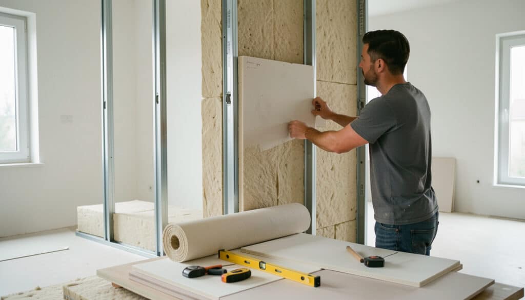 Comment isoler phoniquement un mur mitoyen ?